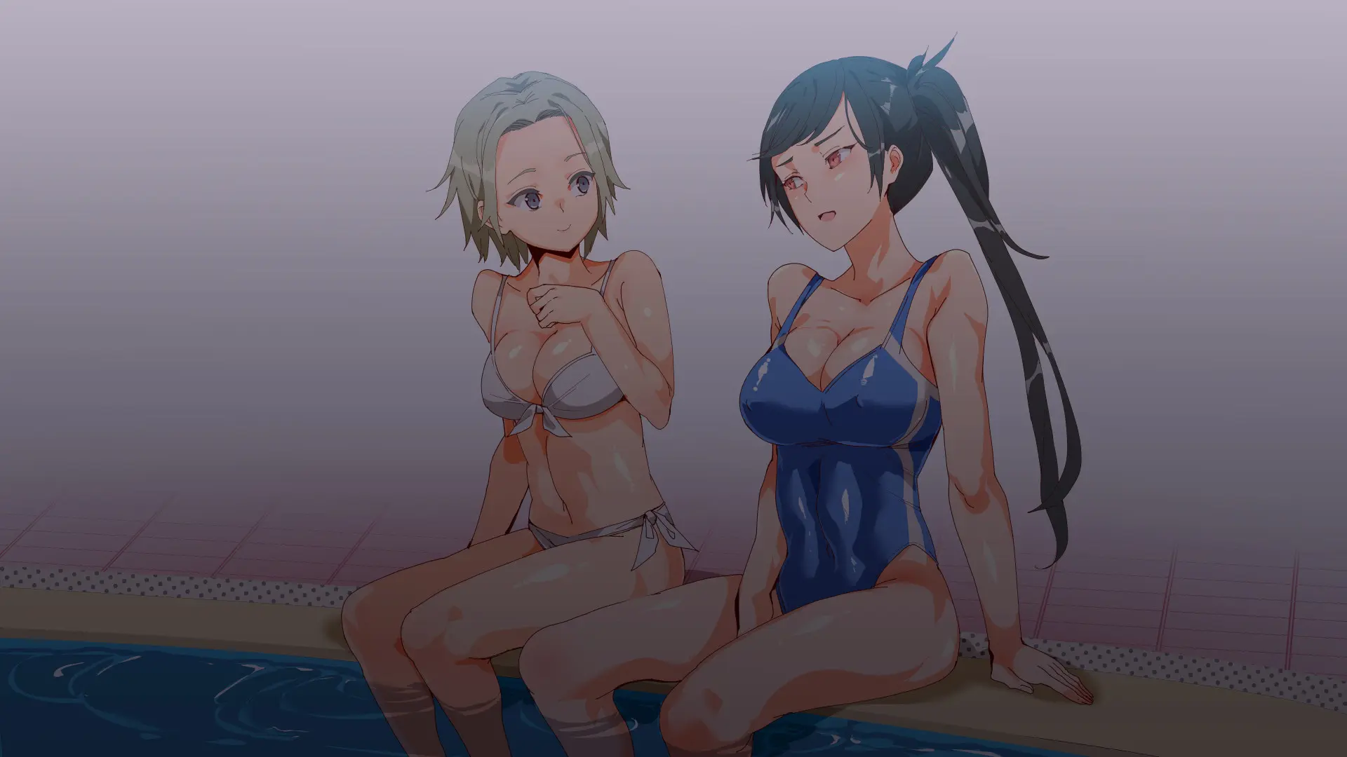 Mukanshin Pool ~Au Onna Zenin, Sekuhara Shihoudai No Aruku Nama Onaho | 무관심 수영장 ~만나는 여자 전원 성희롱 무제한의 걸어다니는 생오나홀 ~